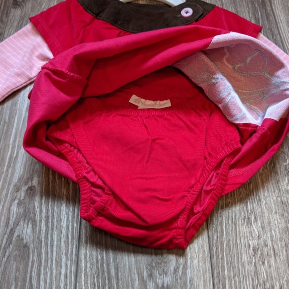 NWT Baby Girl (6M) - DWELL STUDIO Corduroy Dress Set - Picture 3 of 4